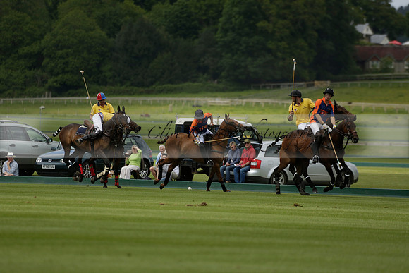 Las Estrellas v Four Quarters Blue in the final of the Jubilee Cup Polo match 2013.06.02