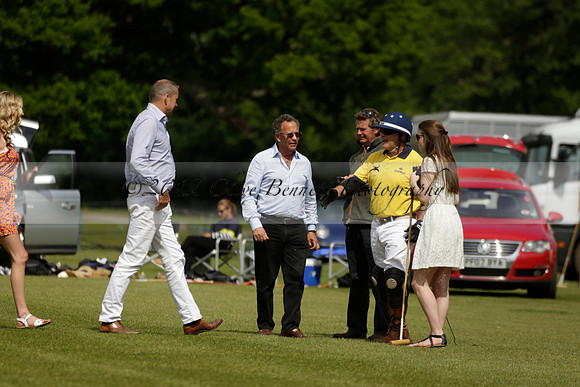 Las Estrellas v Four Quarters Blue in the final of the Jubilee Cup Polo match 2013.06.02