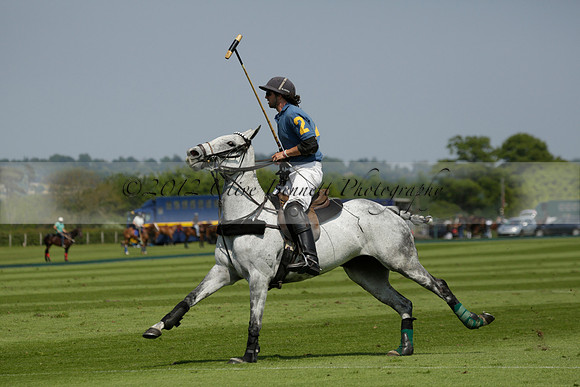 Four Quarters Orange v Montana in a Cicero Cup Polo match 2013.06.06