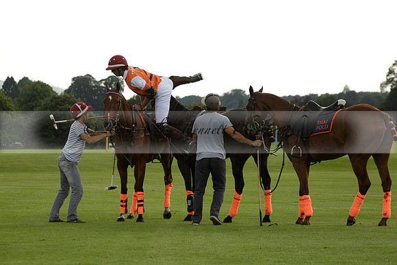 Enigma v Thai Polo in a Veuve Clicquot Gold Cup Polo Match 2013.06.25