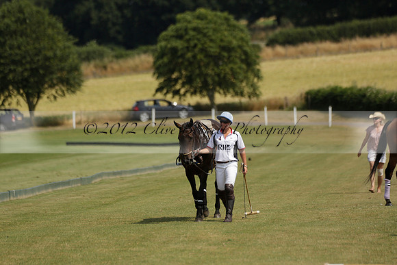Cowdray Vikings v Enigma in a Bloom British Ladies Open Championship Polo match 2013.07.17