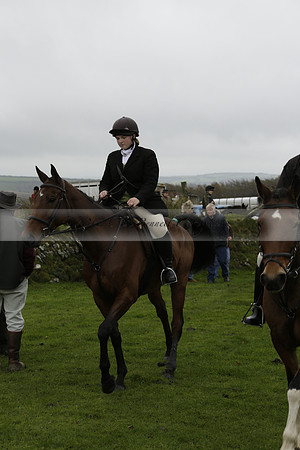 Devon & Somerset Staghounds meet at Larkbarrow Corner. North Devon. 2013.10.18 www.polopictures.co.uk
