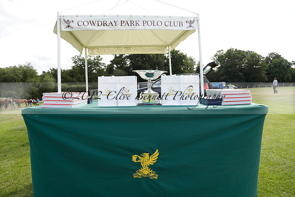 The Colts Cup presentation at Cowdray Park Polo Club on Lawns 2 on Thursday 15 August 2013 2013.08.15