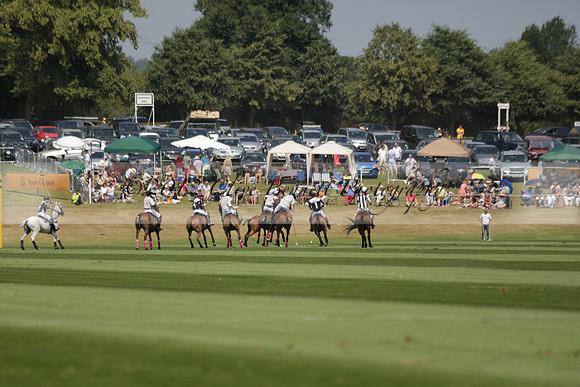 Zacara v Talandracas in a Veuve Clicquot Gold Cup Polo Match 2013.07.18