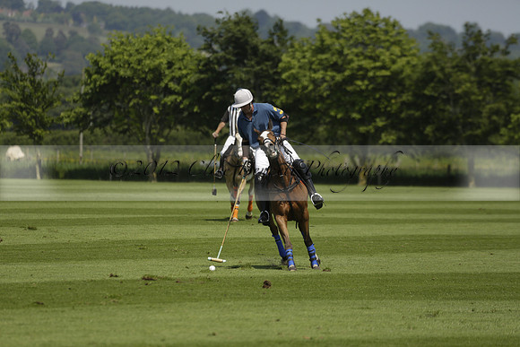 Four Quarters Orange v Montana in a Cicero Cup Polo match 2013.06.06