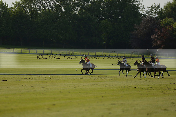 Shoreline v Cowdray Vikings in a Easebourne Cup Semi-final Polo match 2013.06.07