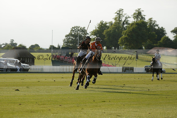 Shoreline v Cowdray Vikings in a Easebourne Cup Semi-final Polo match 2013.06.07