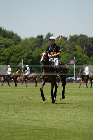 Black Bears v Salkeld in a Cartier Queens Cup polo match 2013.06.05