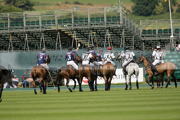 Zacara v Les Lions in a Veuve Clicquot Gold Cup Polo Match 2013.07.06