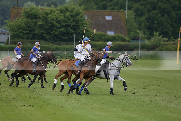 Burningfold v Combe Place in a June 4 Goal Cup polo match 2013.06.11