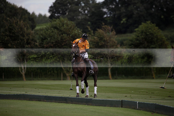Maiz Dulce v Broadoak Farm in an Autumn Cup polo match played at Cowdray Park Polo Club on Wednesday 12 September 2012 on Ambersham 3.