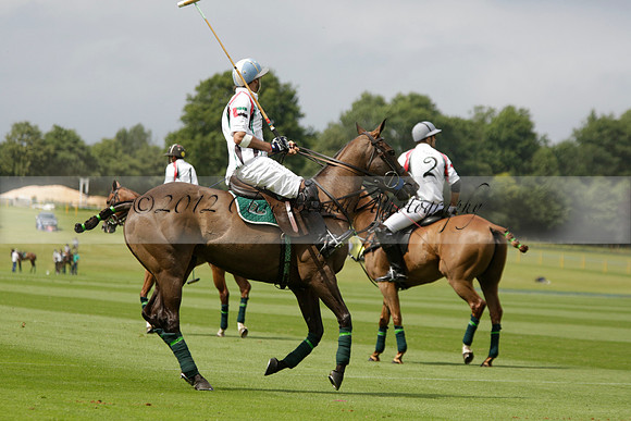 Dubai v La Bamba de Areco in a Veuve Clicquot Gold Cup Polo Match 2013.07.04