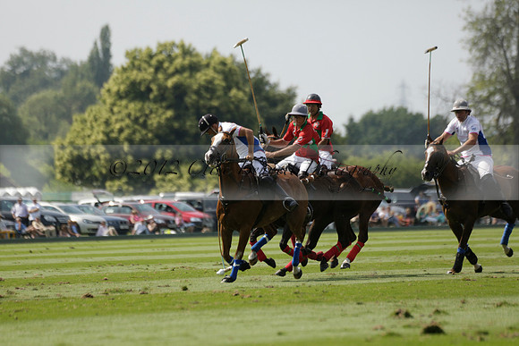El Remanso v Sumaya in a Veuve Clicquot Gold Cup Polo Match 2013.07.13