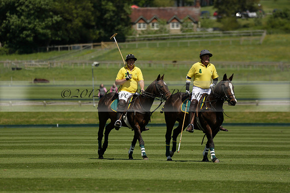 Maiz Dulce v Pluma Negra in a Jubilee 6 Goal Polo match 2013.05.27