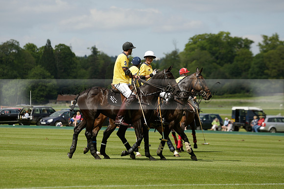 Las Estrellas v Four Quarters Blue in the final of the Jubilee Cup Polo match 2013.06.02