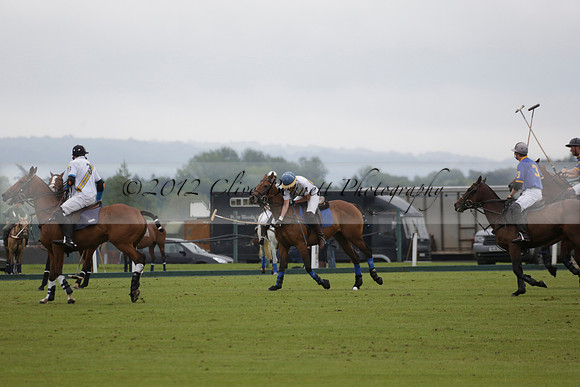 Burningfold v Combe Place in a June 4 Goal Cup polo match 2013.06.11
