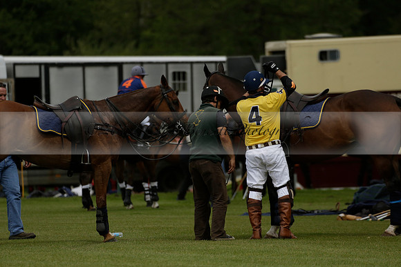 Las Estrellas v Four Quarters Blue in the final of the Jubilee Cup Polo match 2013.06.02