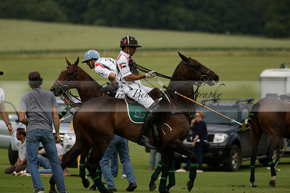 Dubai v La Bamba de Areco in a Veuve Clicquot Gold Cup Polo Match 2013.07.04