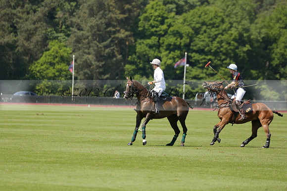 Black Bears v Salkeld in a Cartier Queens Cup polo match 2013.06.05
