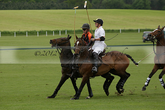 Poulton v Four Quarters Black in a Jaeger Le Coultre Dollar Cup Polo match 2013.05.22