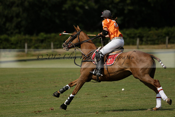 Cowdray Vikings v Enigma in a Bloom British Ladies Open Championship Polo match 2013.07.17