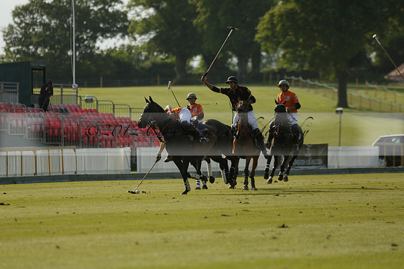 Shoreline v Cowdray Vikings in a Easebourne Cup Semi-final Polo match 2013.06.07