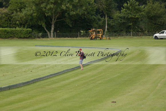 Beau Design v Boscom in an August Rother Cup 4 goal polo match at Cowdray Park Polo Club on Wednesday 07 August 2013