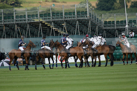 Zacara v Les Lions in a Veuve Clicquot Gold Cup Polo Match 2013.07.06