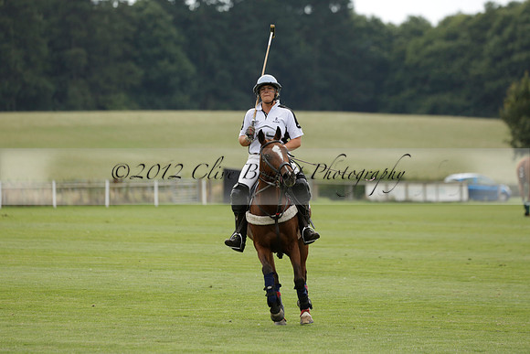 Beau Design v Boscom in an August Rother Cup 4 goal polo match at Cowdray Park Polo Club on Wednesday 07 August 2013