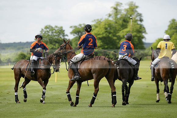 Las Estrellas v Four Quarters Blue in the final of the Jubilee Cup Polo match 2013.06.02