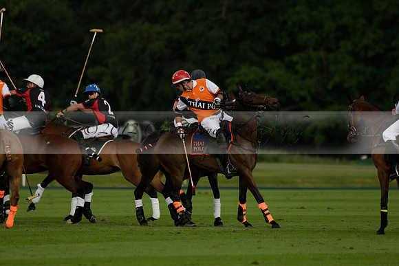 Enigma v Thai Polo in a Veuve Clicquot Gold Cup Polo Match 2013.06.25