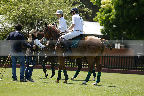 Black Bears v Salkeld in a Cartier Queens Cup polo match 2013.06.05