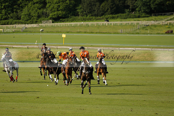 Shoreline v Cowdray Vikings in a Easebourne Cup Semi-final Polo match 2013.06.07