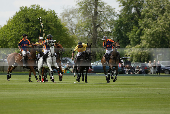 Las Estrellas v Four Quarters Blue in the final of the Jubilee Cup Polo match 2013.06.02
