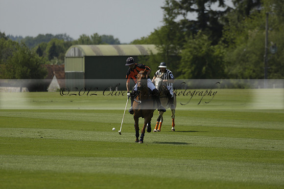 Four Quarters Orange v Montana in a Cicero Cup Polo match 2013.06.06