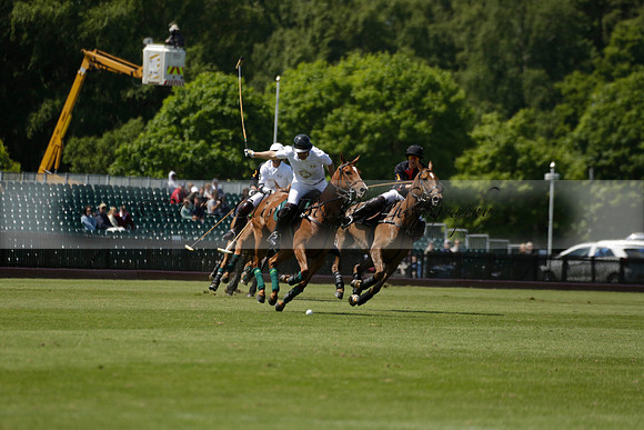 Black Bears v Salkeld in a Cartier Queens Cup polo match 2013.06.05