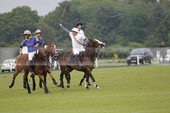 Burningfold v Combe Place in a June 4 Goal Cup polo match 2013.06.11