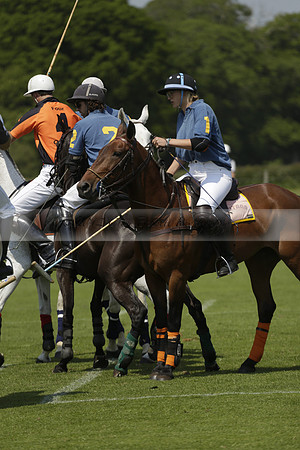 Four Quarters Orange v Montana in a Cicero Cup Polo match 2013.06.06
