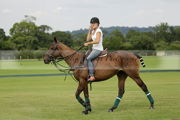 Beau Design v Boscom in an August Rother Cup 4 goal polo match at Cowdray Park Polo Club on Wednesday 07 August 2013