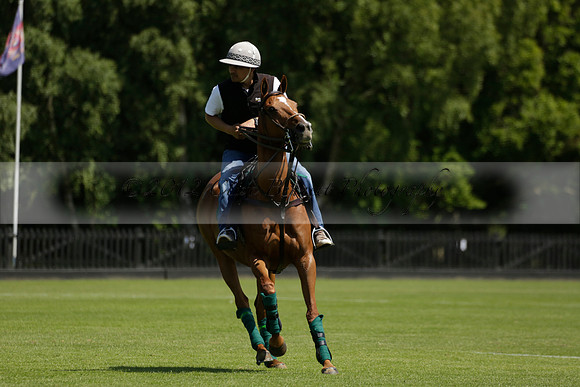 Black Bears v Salkeld in a Cartier Queens Cup polo match 2013.06.05