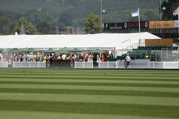 Zacara v Talandracas in a Veuve Clicquot Gold Cup Polo Match 2013.07.18