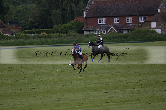 Burningfold v Combe Place in a June 4 Goal Cup polo match 2013.06.11