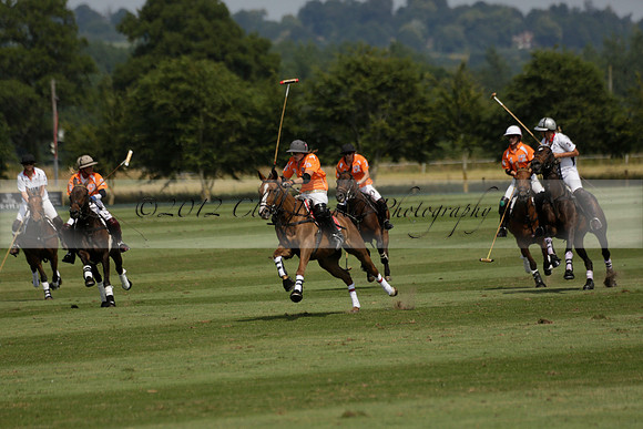 Cowdray Vikings v Enigma in a Bloom British Ladies Open Championship Polo match 2013.07.17
