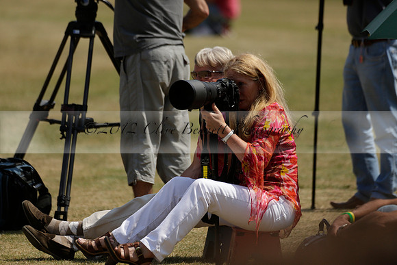 Zacara v Talandracas in a Veuve Clicquot Gold Cup Polo Match 2013.07.18