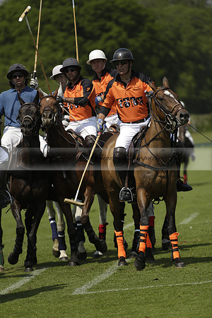 Four Quarters Orange v Montana in a Cicero Cup Polo match 2013.06.06