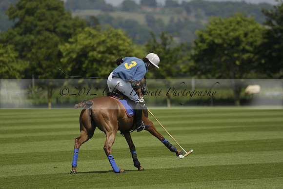 Four Quarters Orange v Montana in a Cicero Cup Polo match 2013.06.06