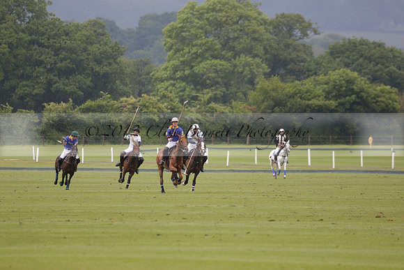 Burningfold v Combe Place in a June 4 Goal Cup polo match 2013.06.11