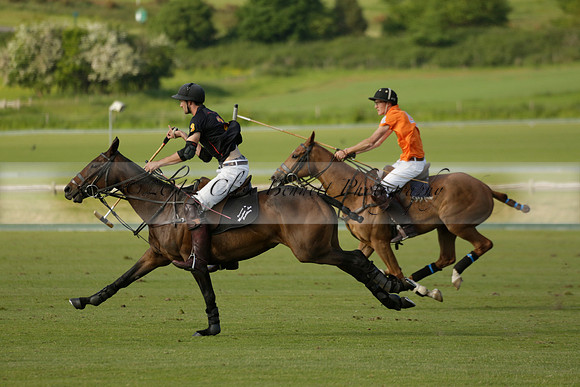 Shoreline v Cowdray Vikings in a Easebourne Cup Semi-final Polo match 2013.06.07