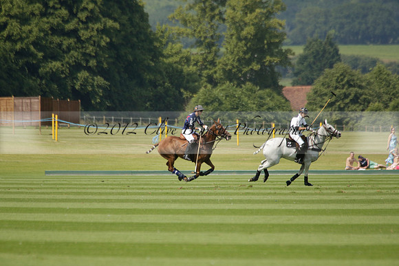 Zacara v Les Lions in a Veuve Clicquot Gold Cup Polo Match 2013.07.06