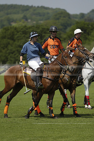 Four Quarters Orange v Montana in a Cicero Cup Polo match 2013.06.06